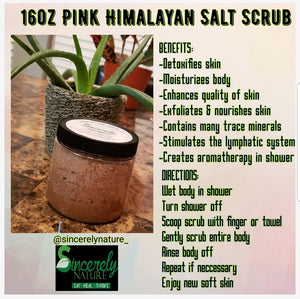 Why I love my Pink Himalayan Salt Scrub
