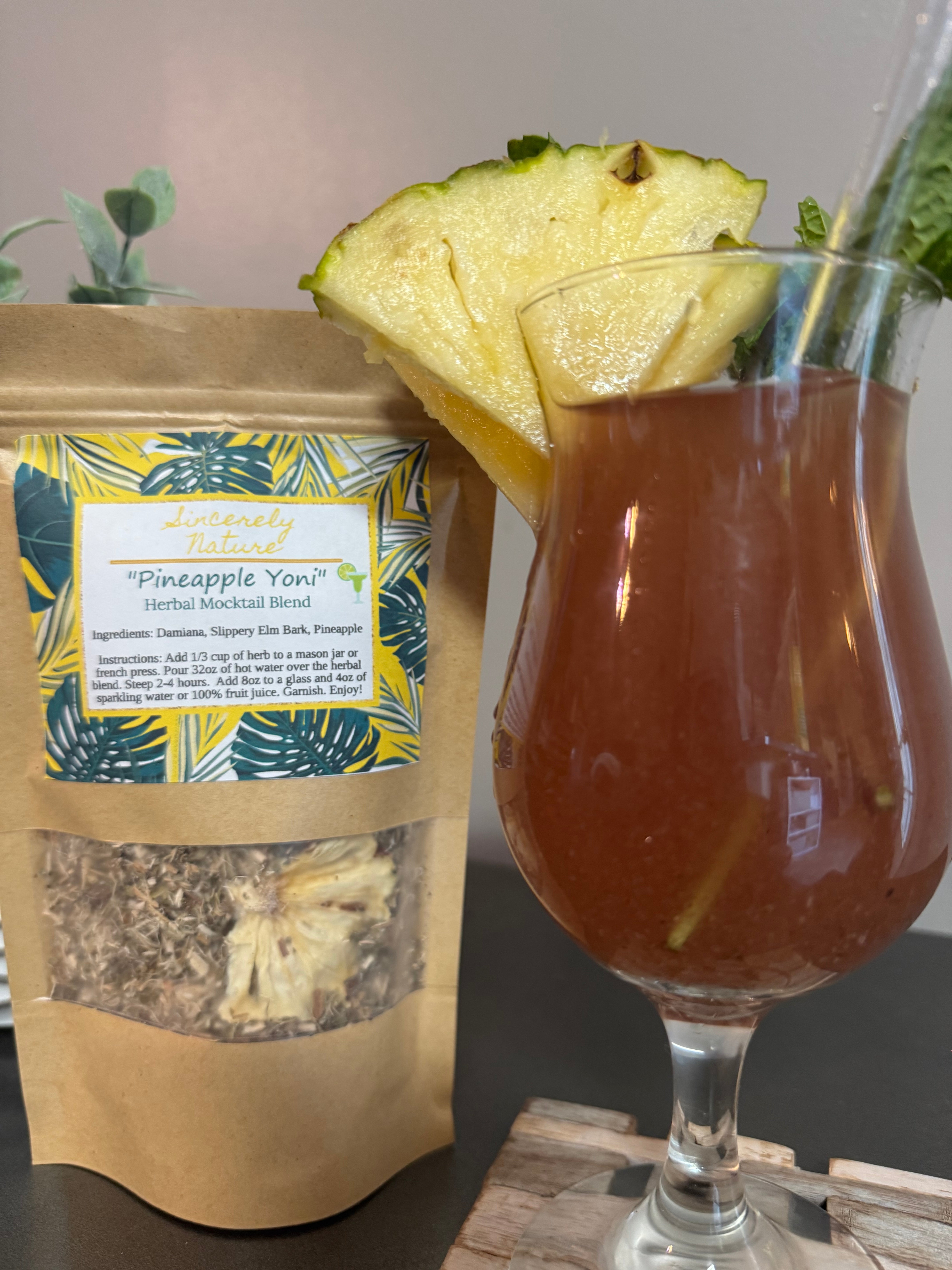 Pineapple Yoni Herbal Mocktail Blend