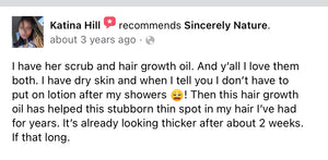 Hair growth oil