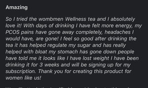 Wombman Wellness Tea (Infusion) ON SALE!