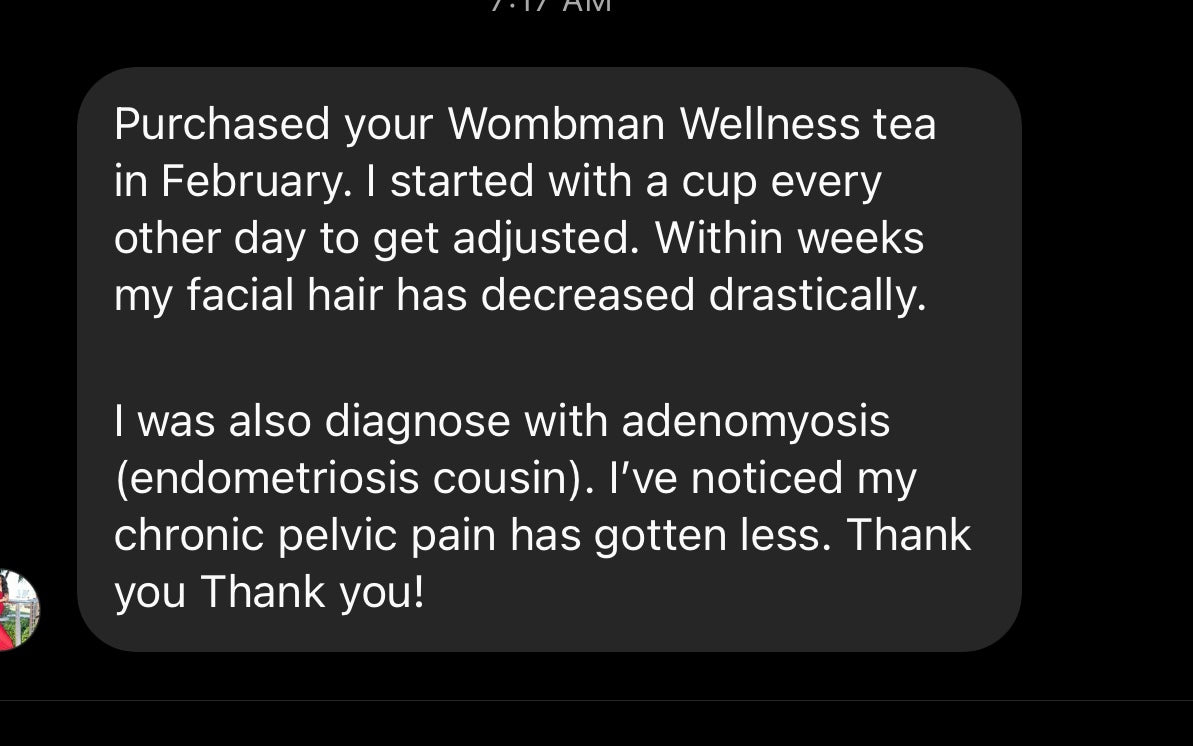 Wombman Wellness Tea (Infusion) ON SALE!