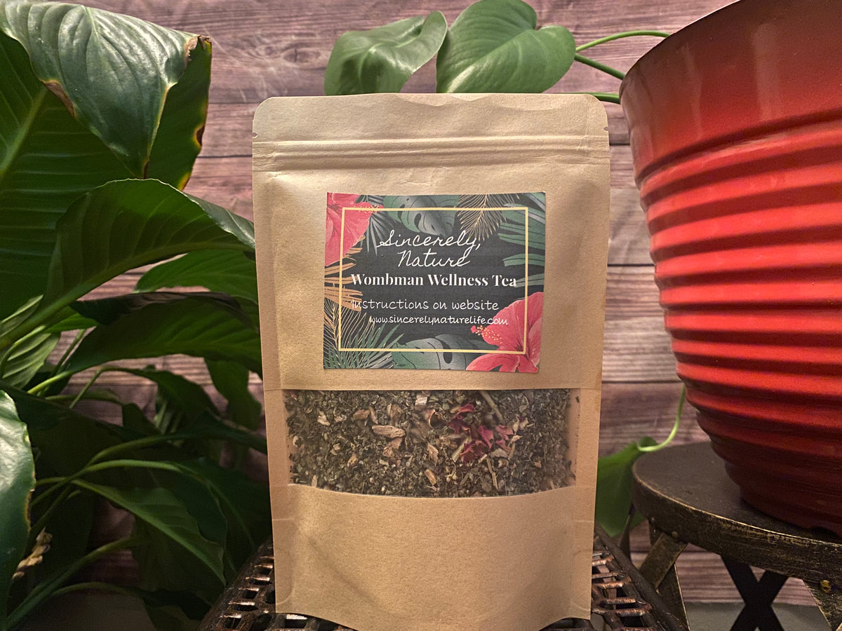 Wombman Wellness Tea (Infusion) CYBER MONDAY SALE – Sincerely Nature